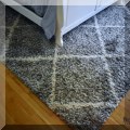 DR06. Safievh Hudson Shag rug. Measures approx. 8'x10' 